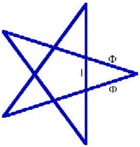 five pointed star