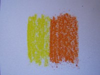 Mengen van pastelpotlood Mengen van pastelpotlood